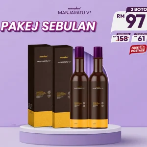 PAKEJ 2 BOTOL MANJARATU V+
