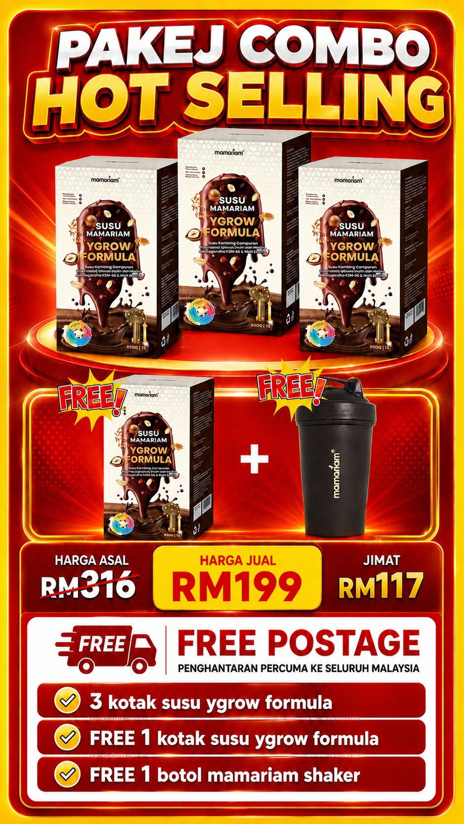Promo Limited YGROW Formula
